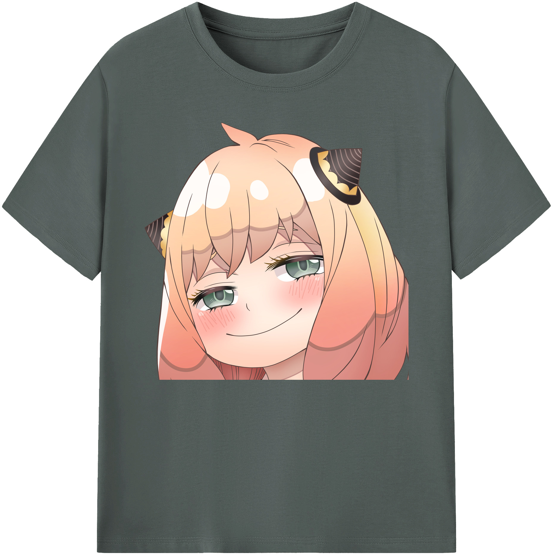 （画像用） SPY×FAMILY间谍家家酒 綿100％ メンズ半袖Tシャツ｜肌触りやわらか＆通気性